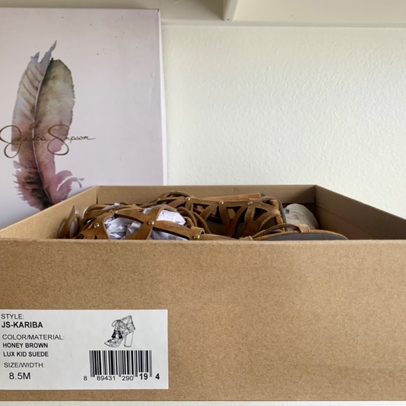 Jessica Simpson Kariba 8.5M (Honey Brown) - Picture 5 of 5